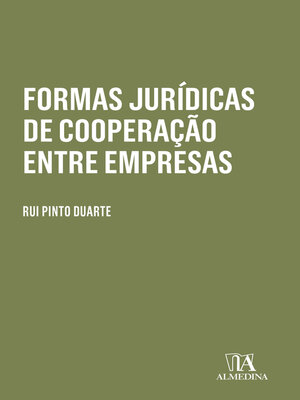 cover image of Formas Jurídicas de Cooperação entre Empresas